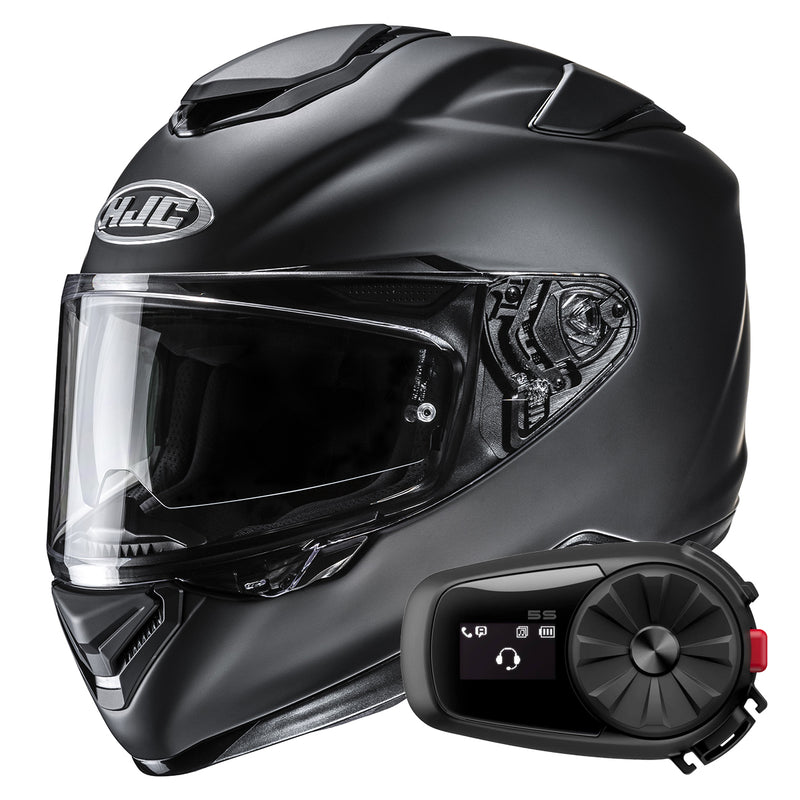 RPHA 72 Matte Black + Kit Bluetooth 5S Solo