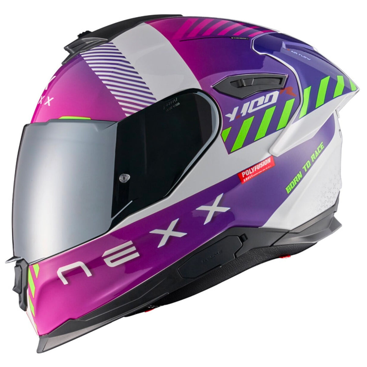 Y.100R Fade Purple White
