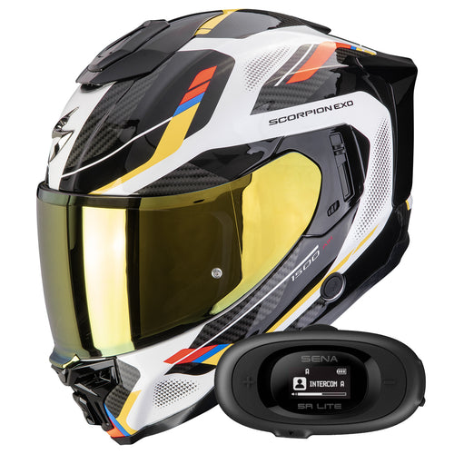 Exo 1500 Air Sleek White Blue Yellow + Kit bluetooth 5R Lite Solo