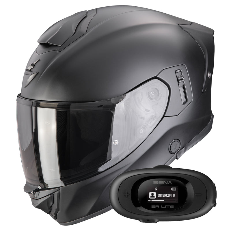 Exo 530 Air Solid Matt Black + Kit bluetooth 5R Lite
