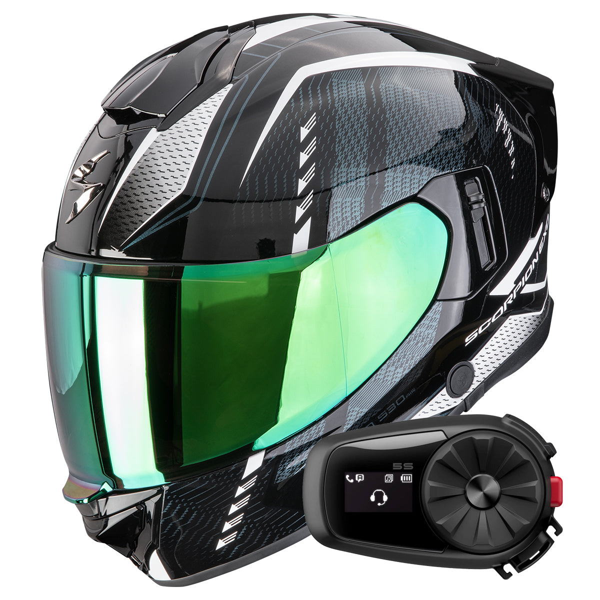 Exo 530 Air Theras Black Chameleon White + Kit Bluetooth 5S Solo