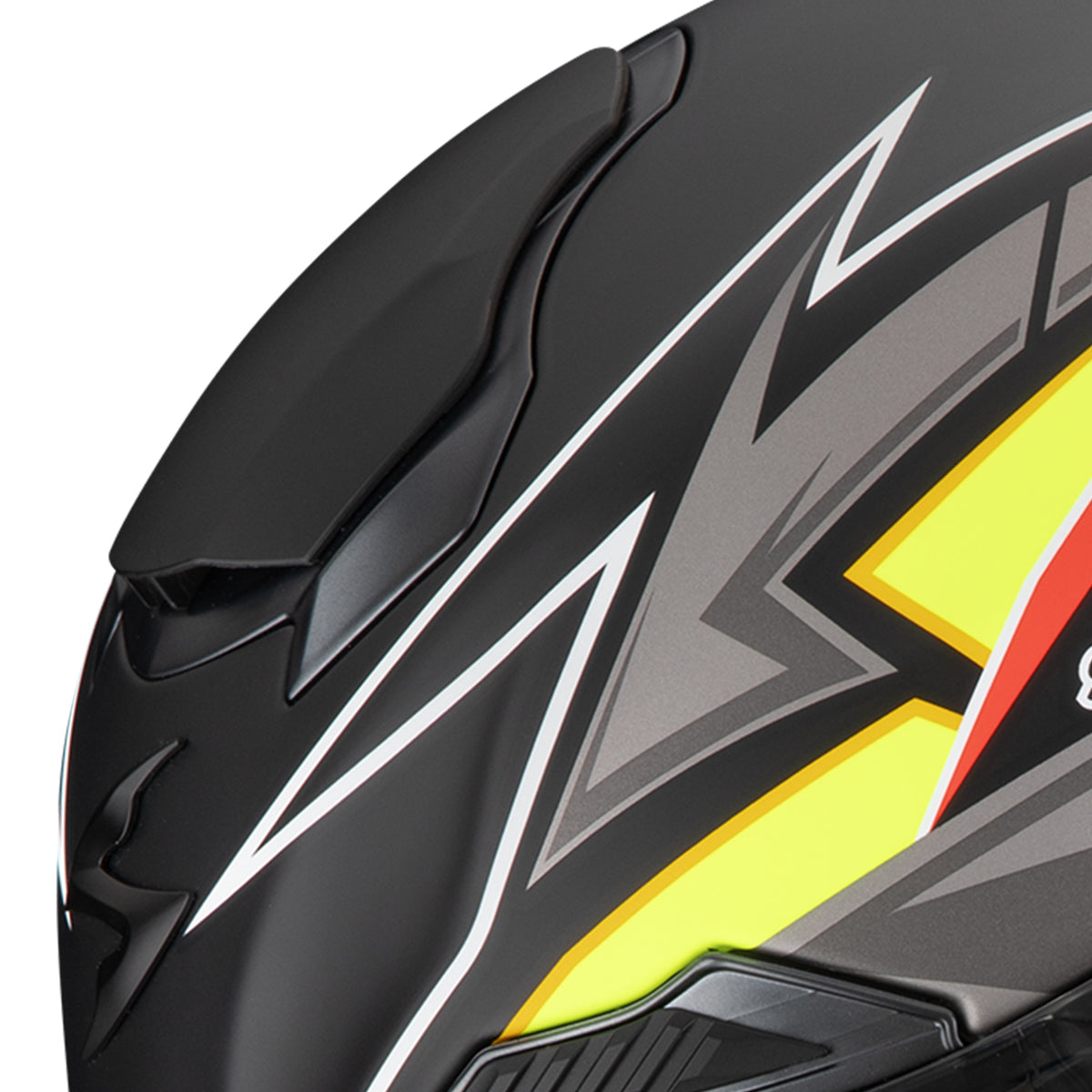 Exo Race Air Moove On Matt Black Red Yellow