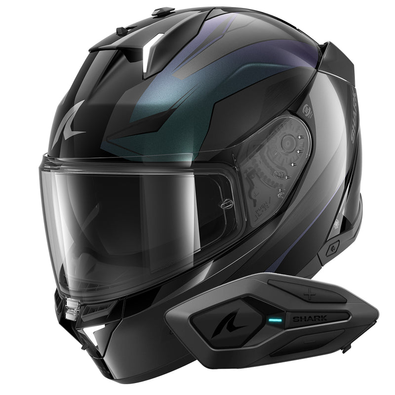 Skwal i3 Mekarium KXA + Kit Bluetooth Sena para Shark Solo