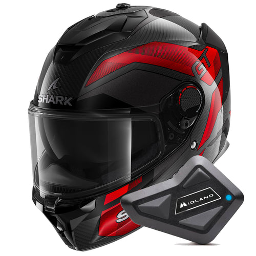 Spartan GT Pro Ritmo Carbon DRU + Kit Bluetooth BT Mini