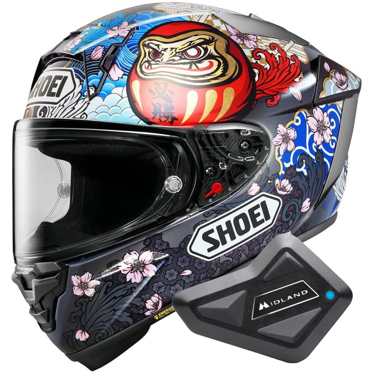 X-SPR Pro Marquez Motegi 5 TC-1 + Bluetooth-Kit BT Mini