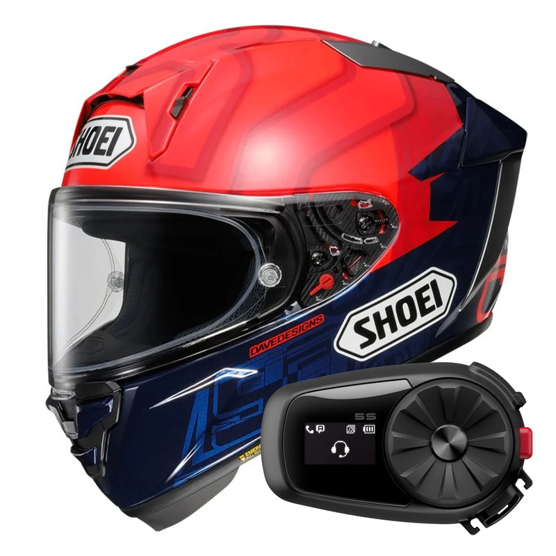 X-SPR Pro Marquez TC-1 + Kit Bluetooth 5S Solo
