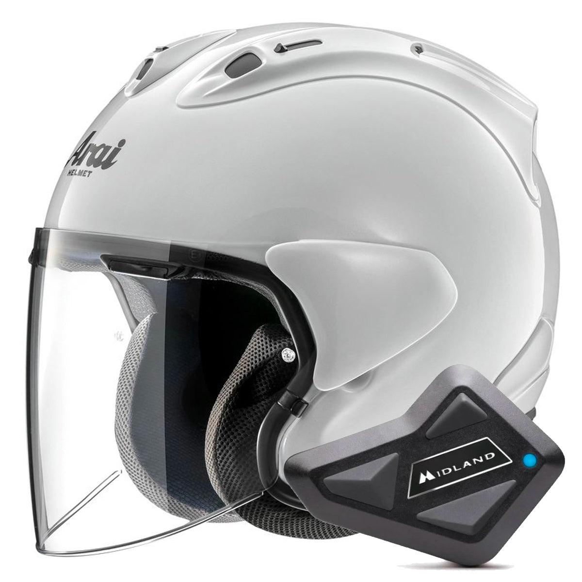 SZ-R Vas Evo White + Kit Bluetooth BT Mini