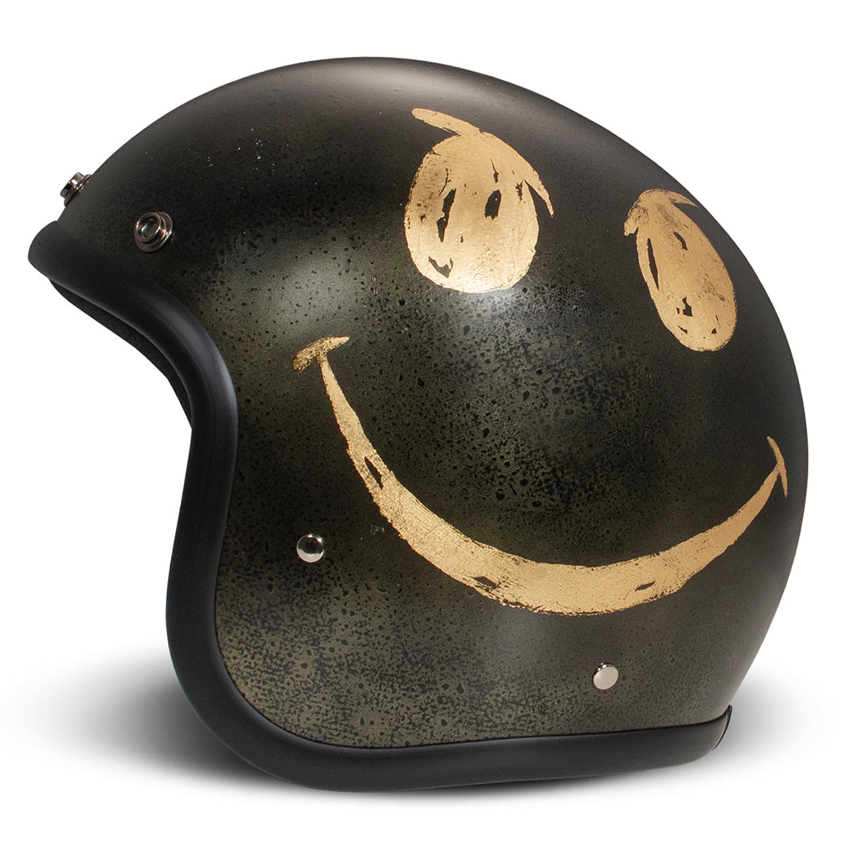 Retro Handmade Smile Gold Leaf