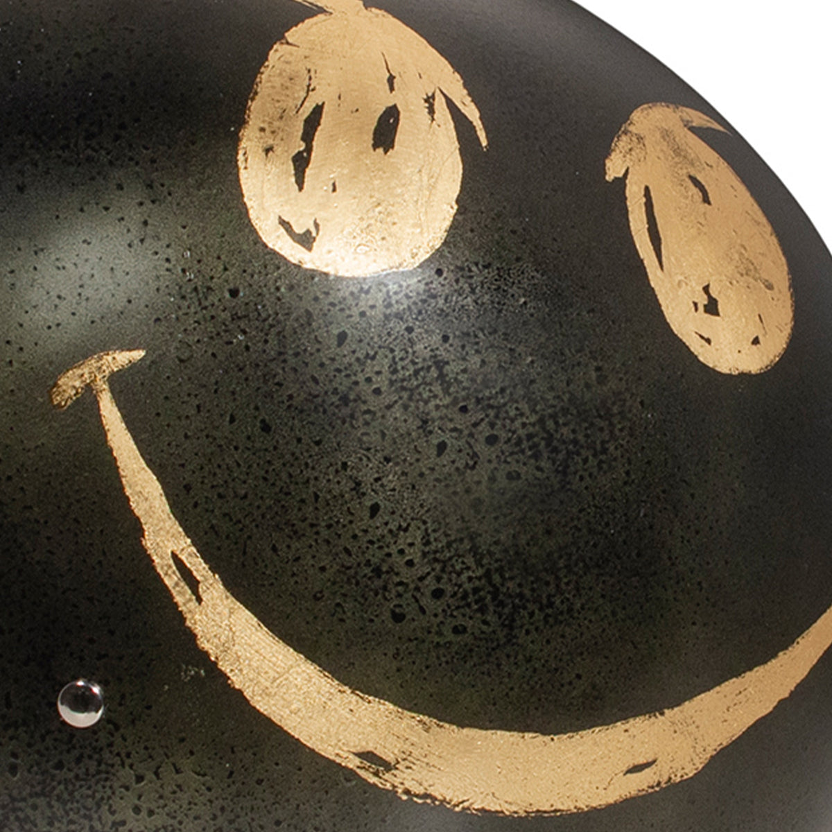 Retro Handmade Smile Gold Leaf