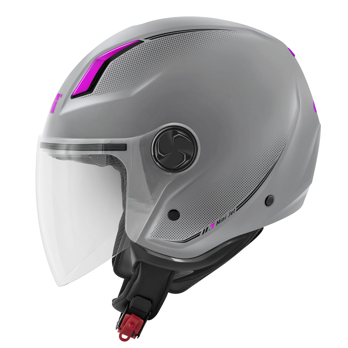 11.7 Solid Matt Silver Fucsia