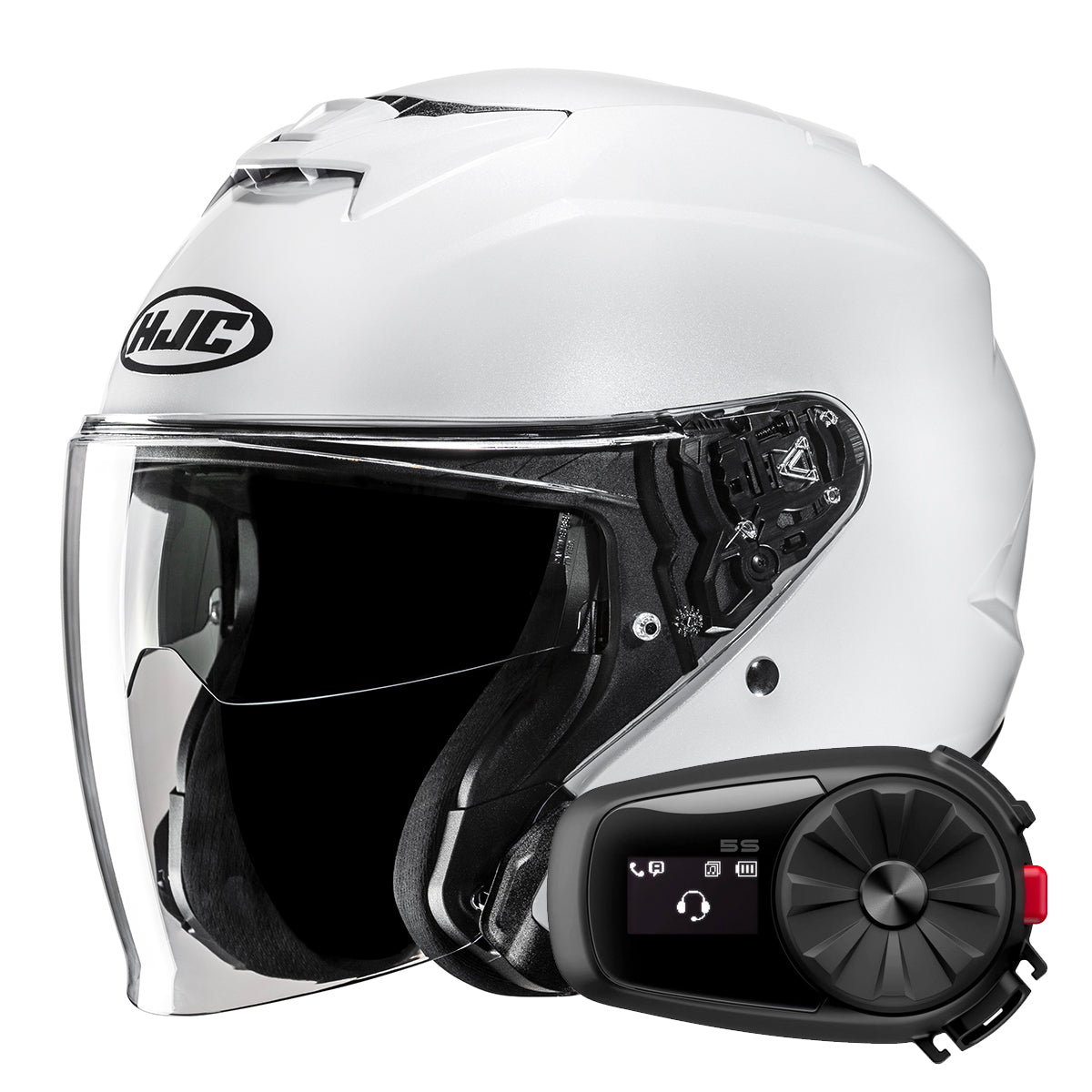 i31 Pearl White + Kit Bluetooth 5S Solo