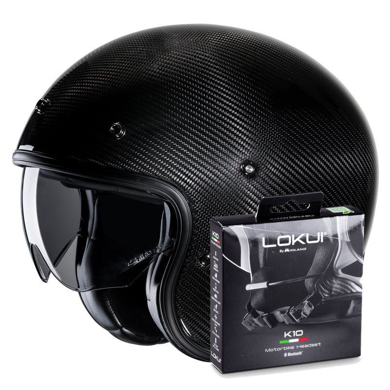 V31 Carbon Black + Kit Bluetooth Lokui K10