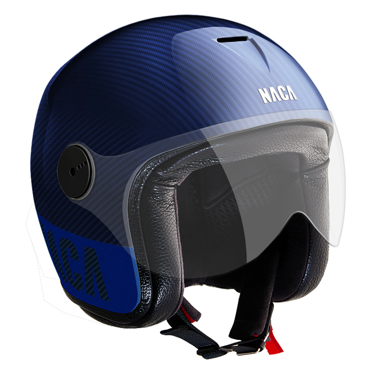 Riviera Visor Blue Carbon