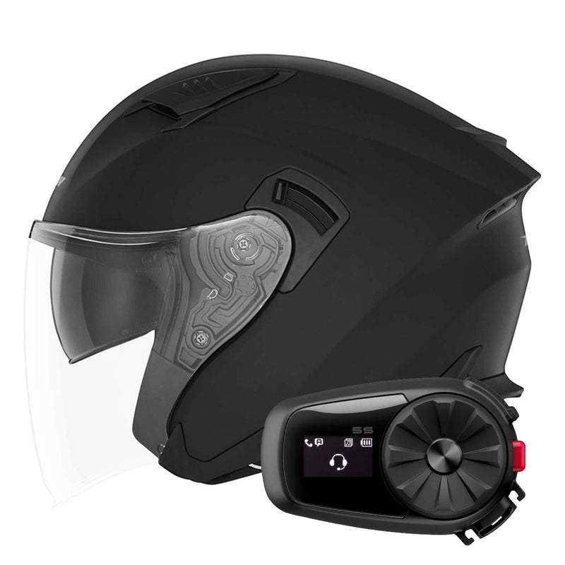 N130 Matt Black + Kit Bluetooth 5S Solo