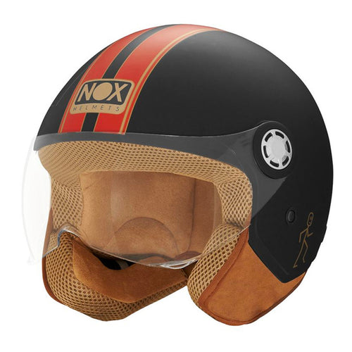 N210 Evo Matt Black Red Line