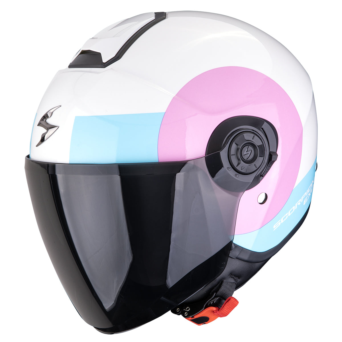 Exo City II Sheer White Pink Light Blue