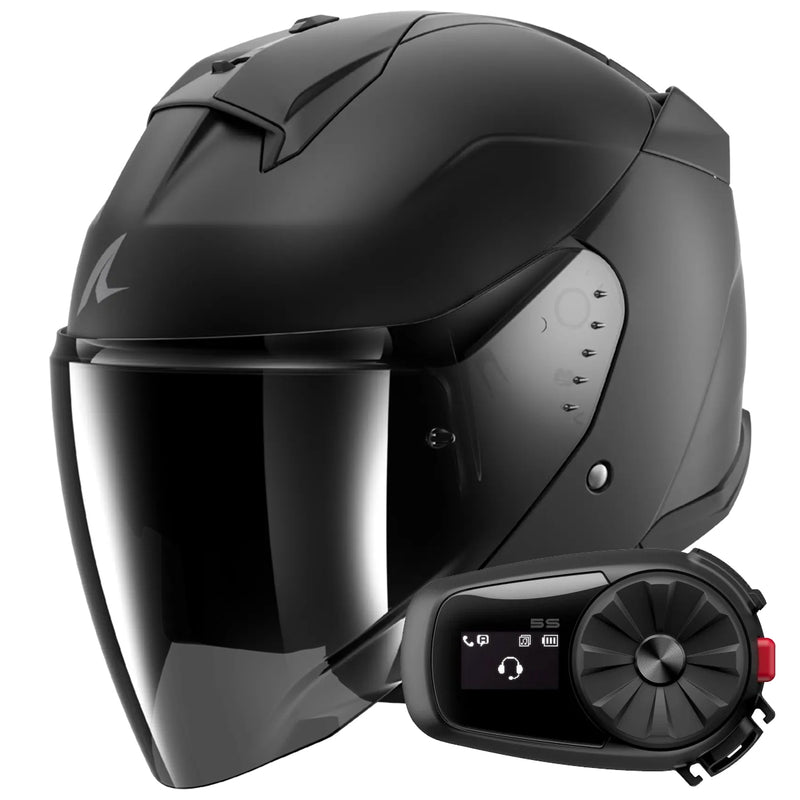 Skwal i3 Jet Blank Matte KMA + 5S Solo Bluetooth Kit