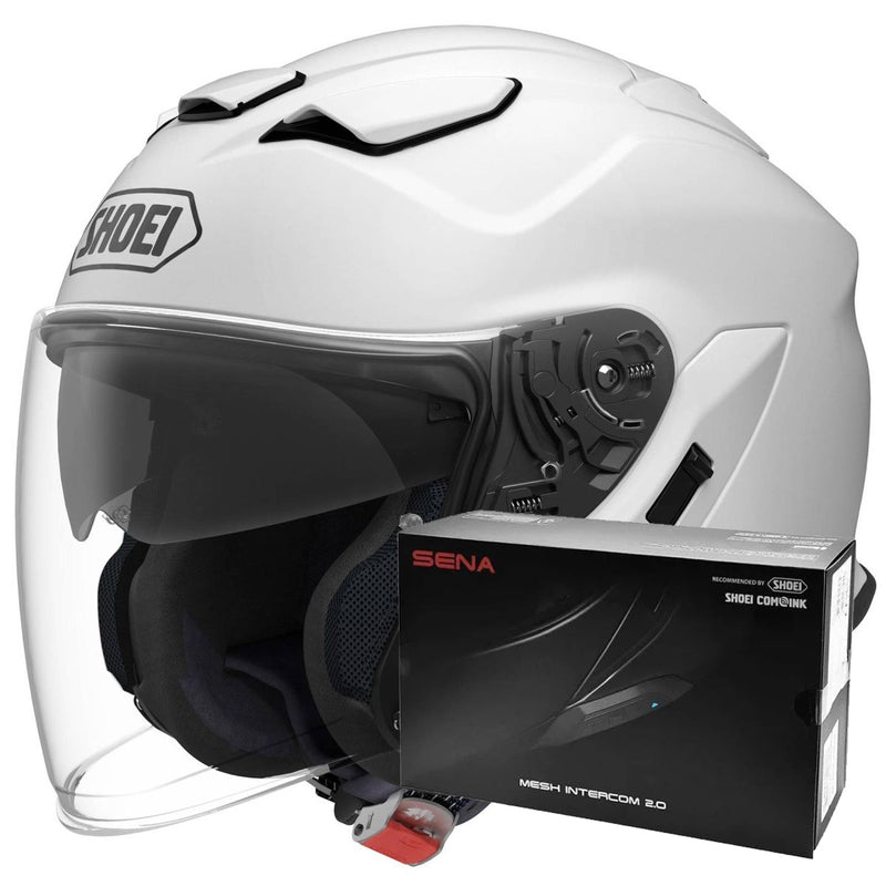 J-Cruise 3 White + Intercom Sena SRL-03