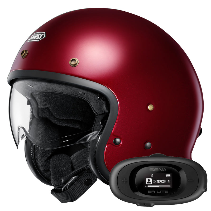 J.O2 Garnet Metallic + Kit bluetooth 5R Lite Solo