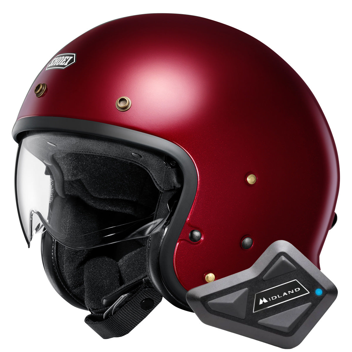 J.O2 Garnet Metallic + Kit Bluetooth BT Mini