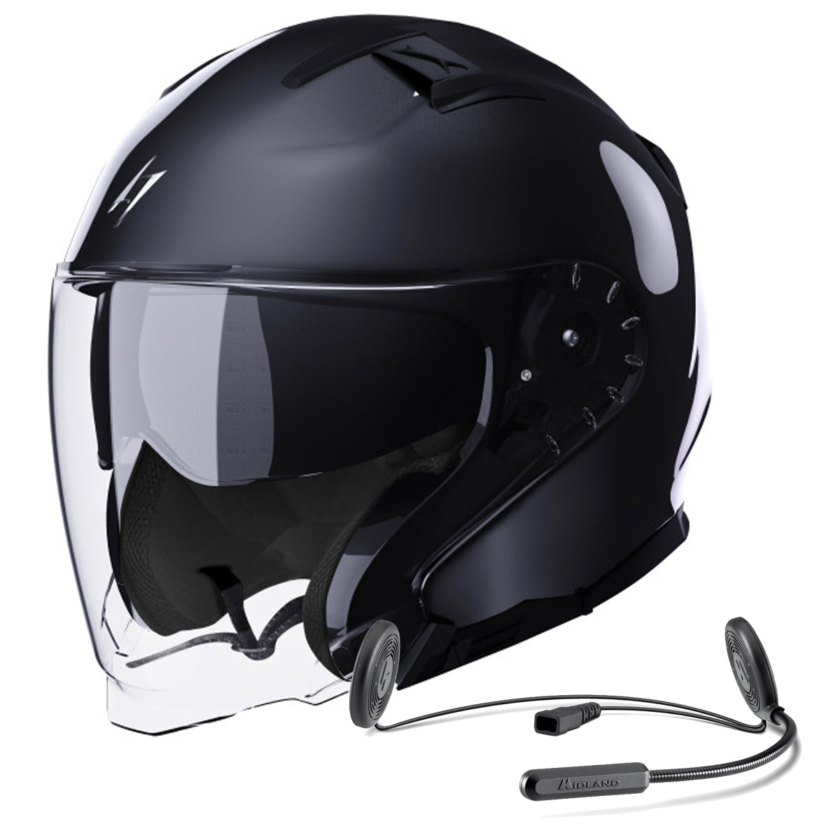Rival Black Pearly + Kit Bluetooth Lokui K10