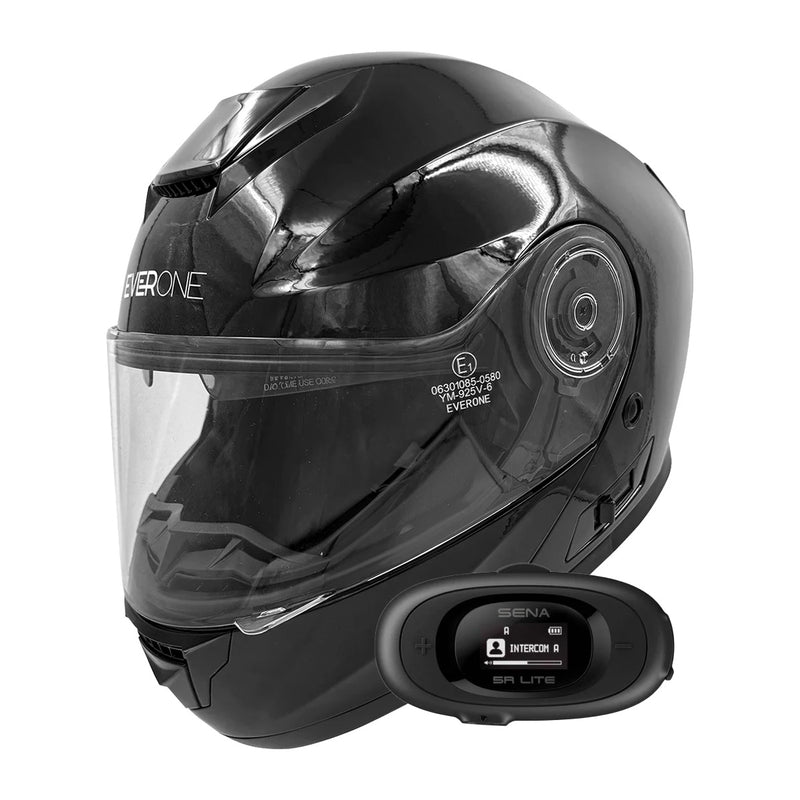 M72R Shiny Black + Kit bluetooth 5R Lite