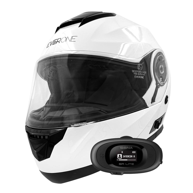 M72R Shiny White + Kit bluetooth 5R Lite