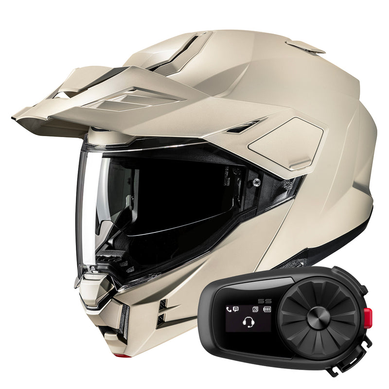 i80 Semi Flat Sand Beige + Kit Bluetooth 5S Solo