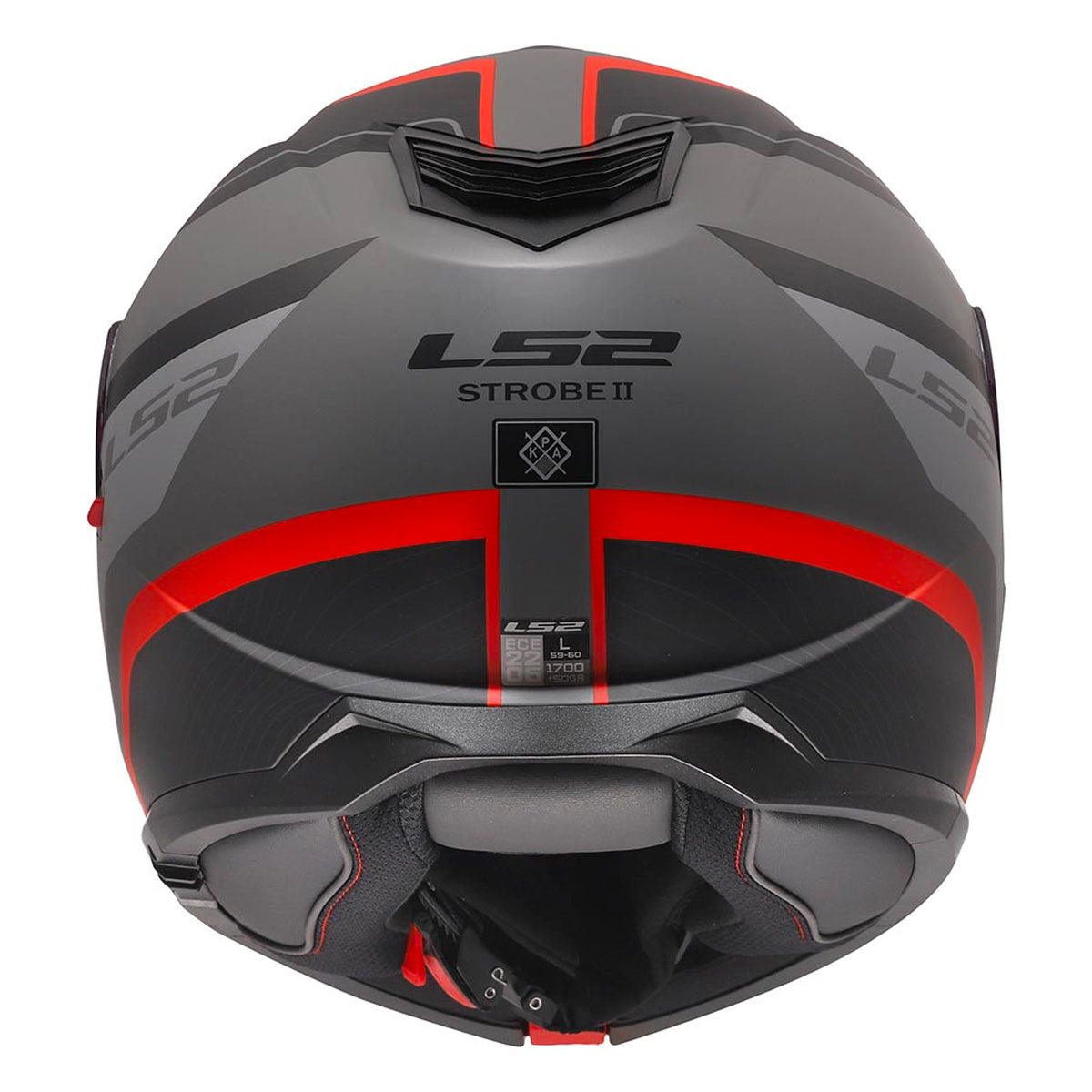 Strobe II Monza Black Grey Red FF908
