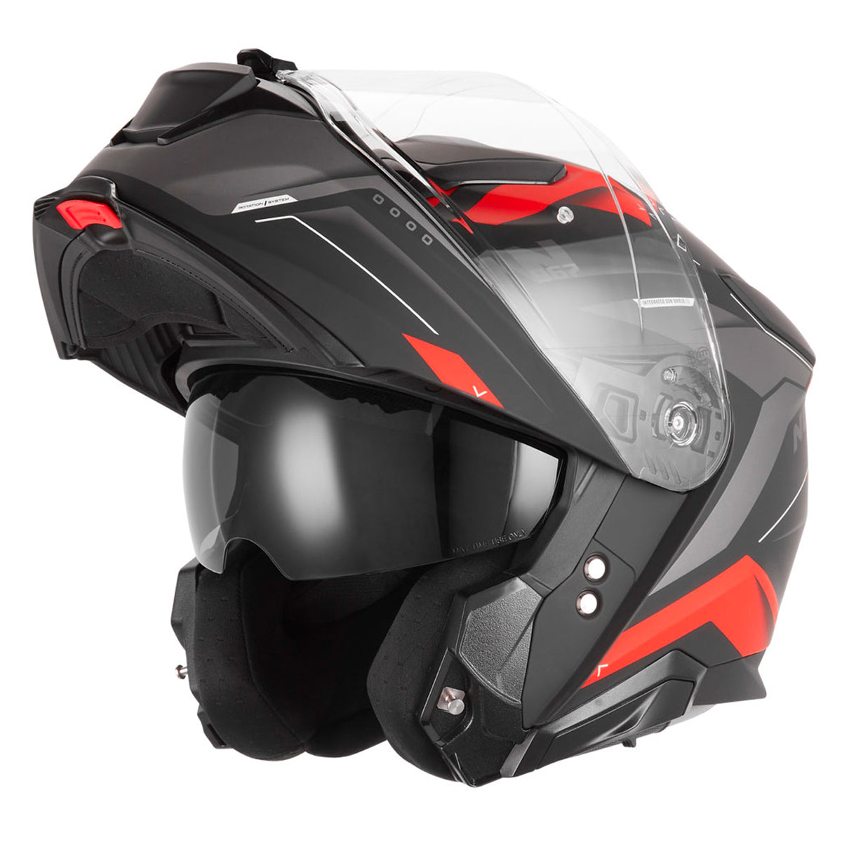 N968 Shift Mat Black Red