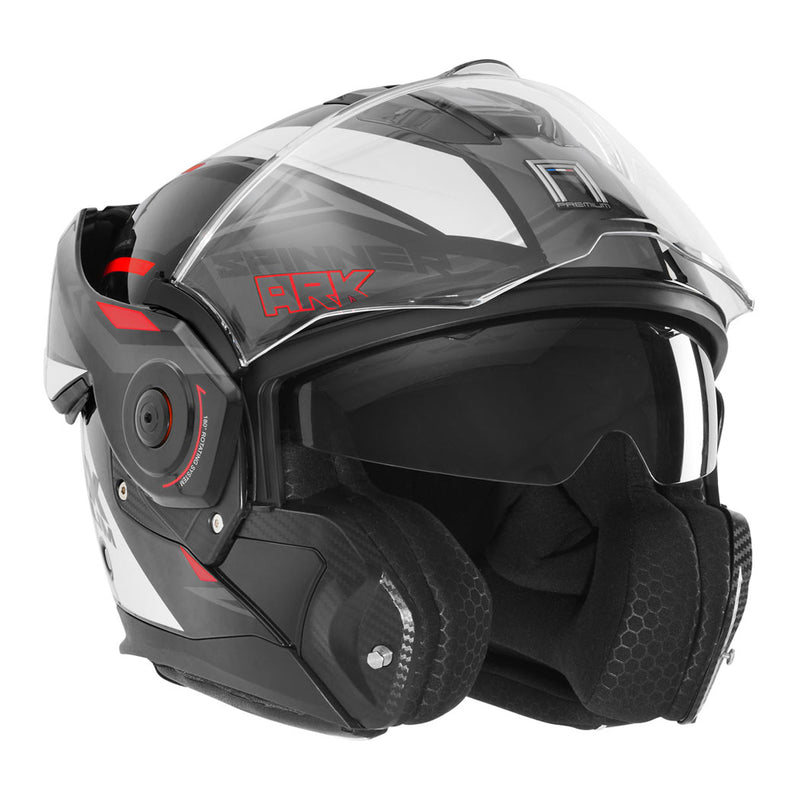 Spinner Ark White Red Black