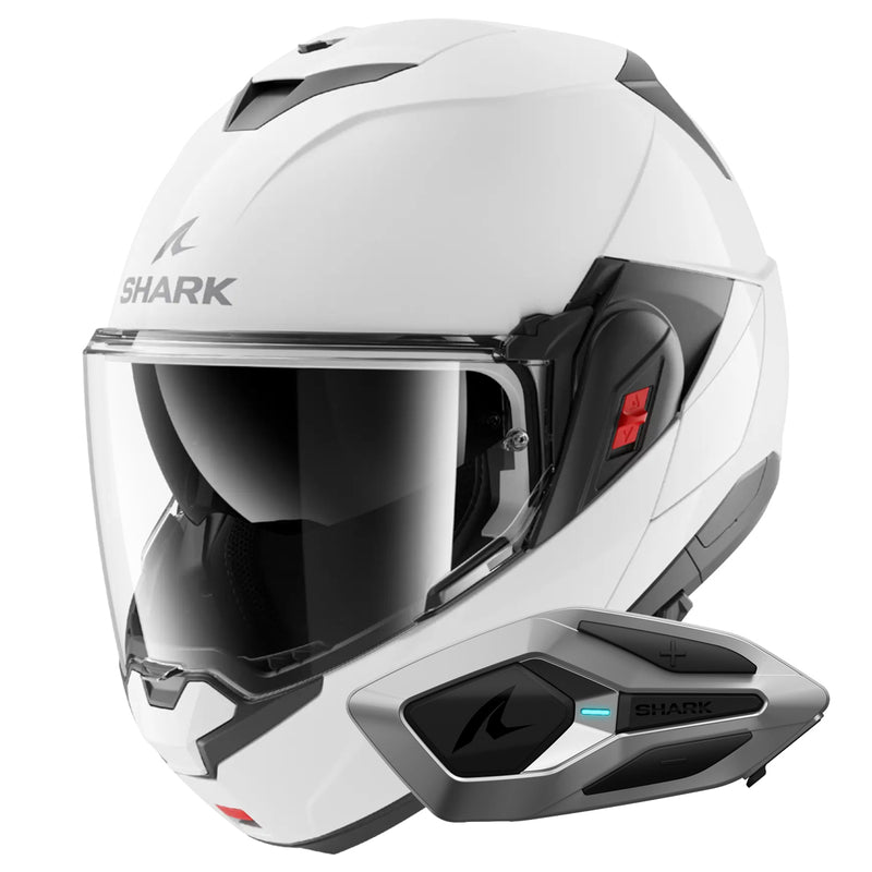 Oxo Blank W05 + Sena Bluetooth Kit for Shark Mesh Solo