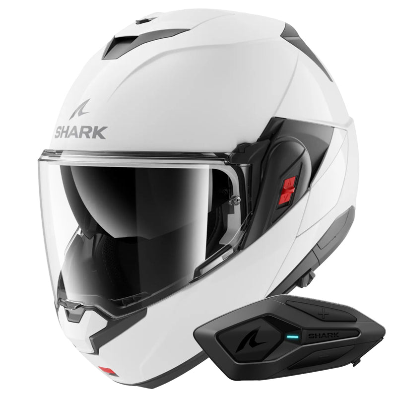 Oxo Blank W05 + Sena Bluetooth Kit for Shark