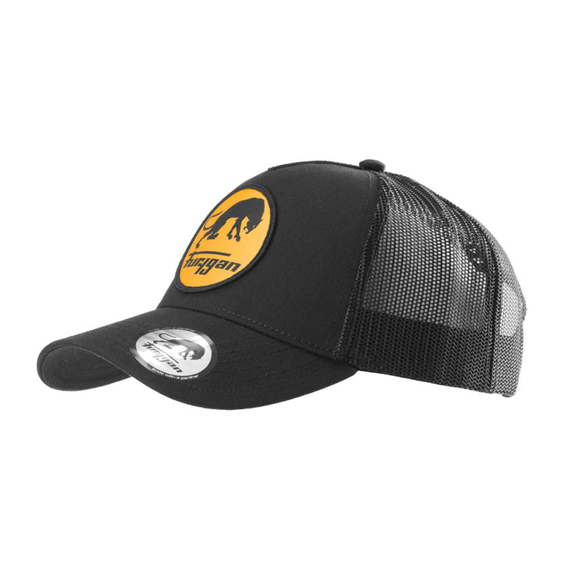 Trucker Logo Black Yellow Fury