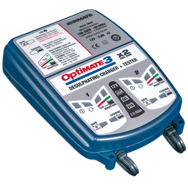Optimate 3 x2 Chargeur Testeur TM-450 Pro