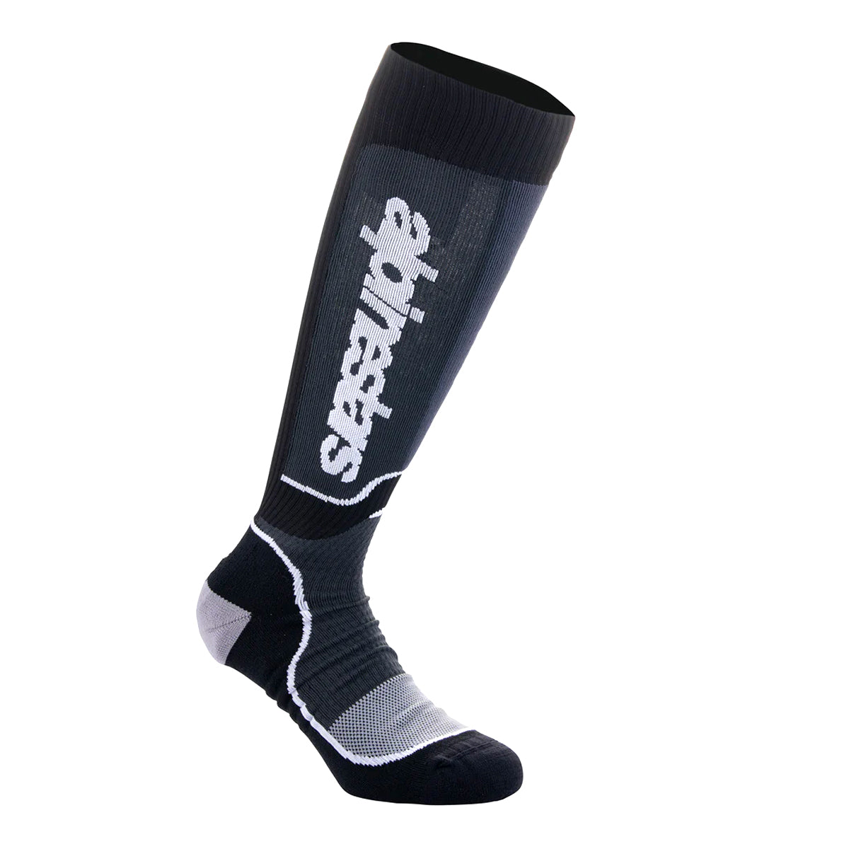MX Plus Socks Black White