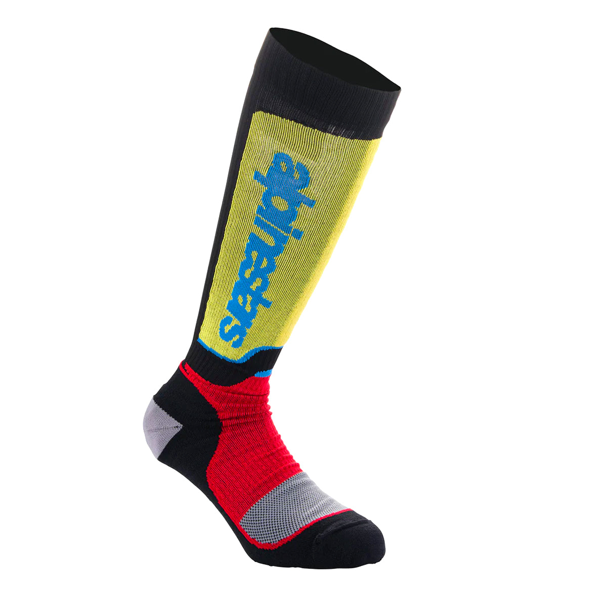 Youth MX Plus Black Red Light Blue