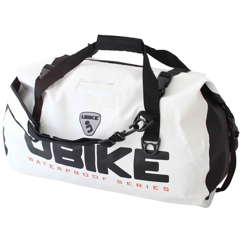 Sacoche de Selle Duffle Bag 50L Blanc Noir
