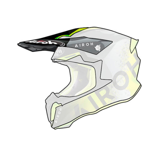 Visiere Twist 2.0 Bit Yellow