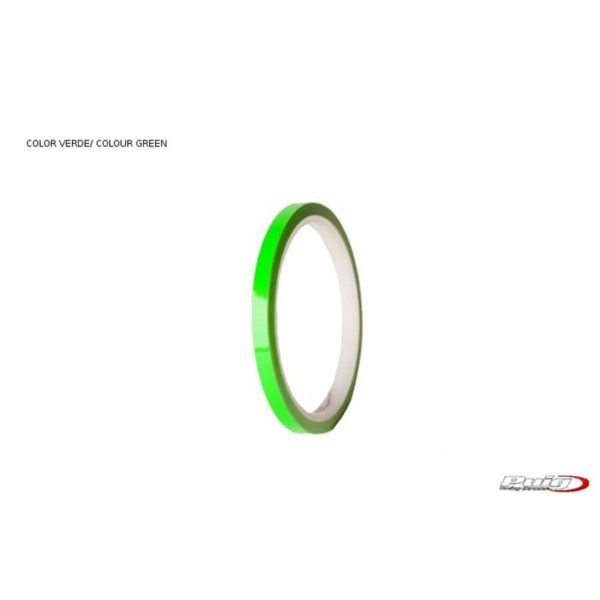 Filets de jantes 6M Vert Fluo