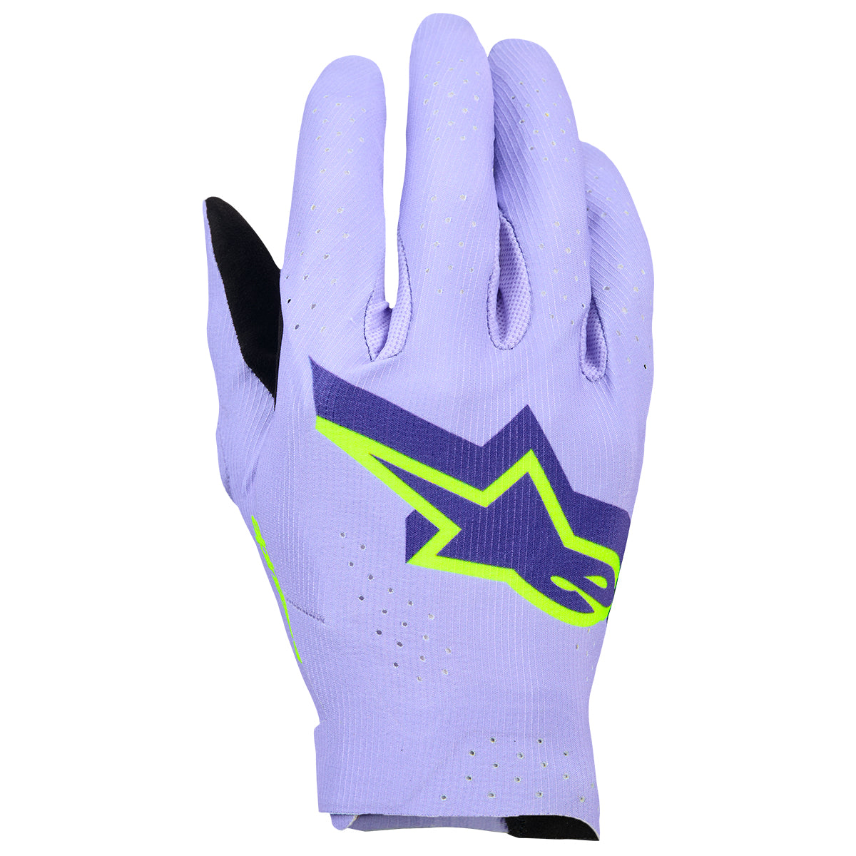 Supertech Mx Gloves Lavender Violet Fluo Yellow
