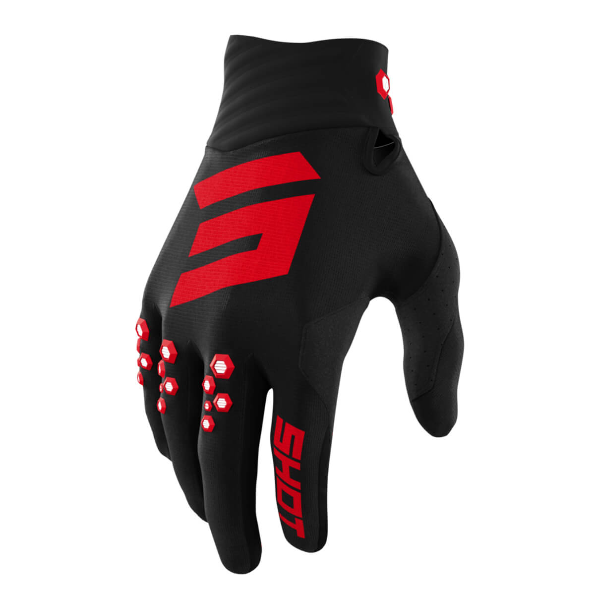 Contact Red Gloves