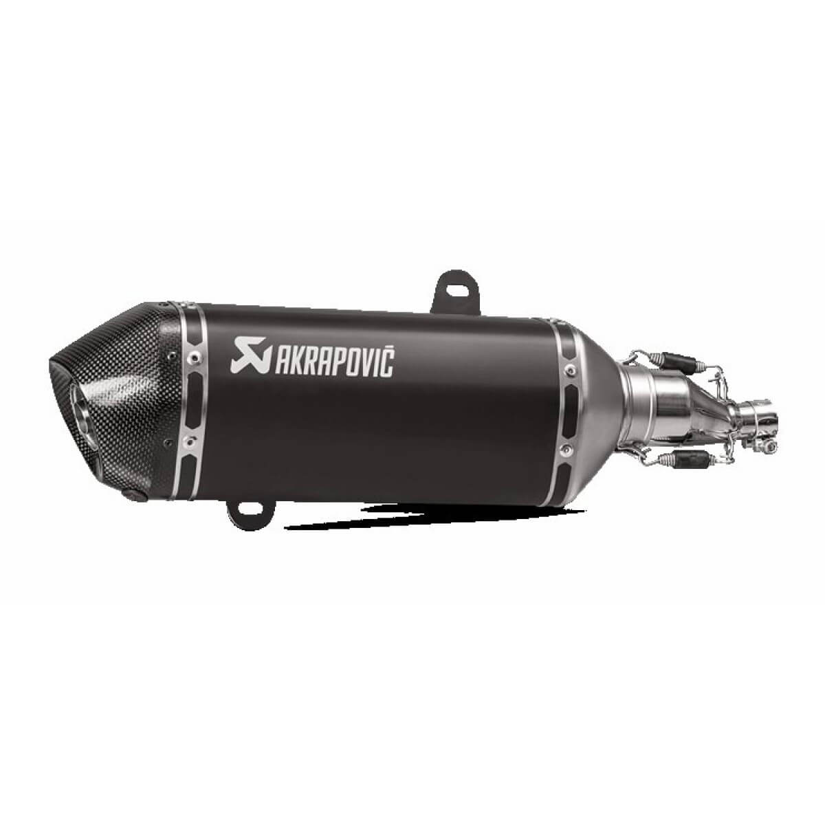 Inox/Carbone Black Vespa GTS125/GTS150 (17-20)