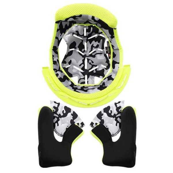 Interieur complet jaune fluo Fast Evo MX437