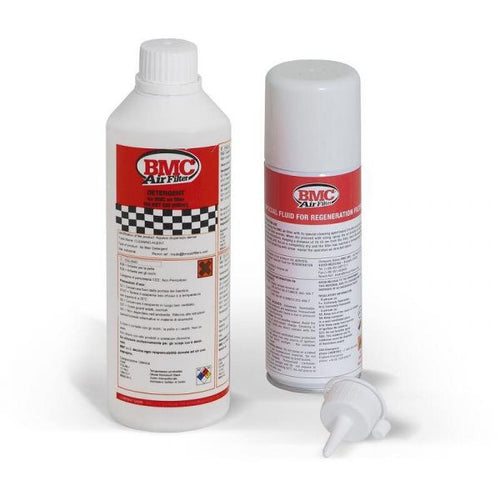 Kit entretien filtre à air BMC Nettoyant + Huile spray