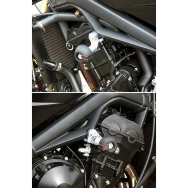 Kit Fixation Crash Pad LSL Triumph Street Triple 675 (07-12)