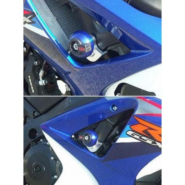 Kit Fixation Crash Pad + Platine LSL Suzuki GSX-R 1000 (07-08)