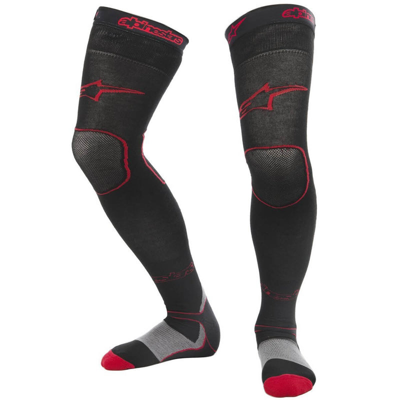Long Mx Socks Black Red