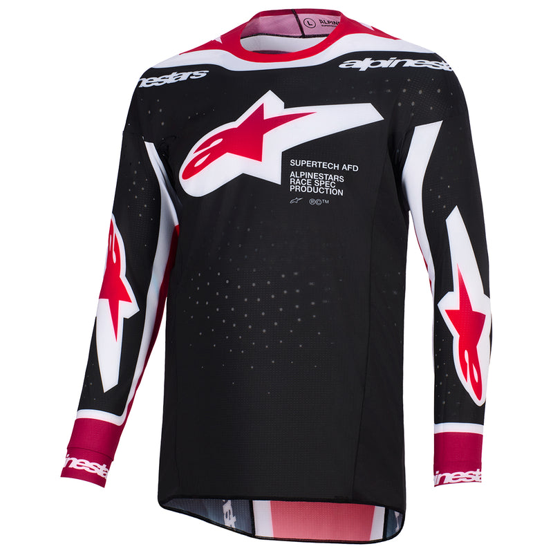 Supertech Pro Vista Jersey Black Red White