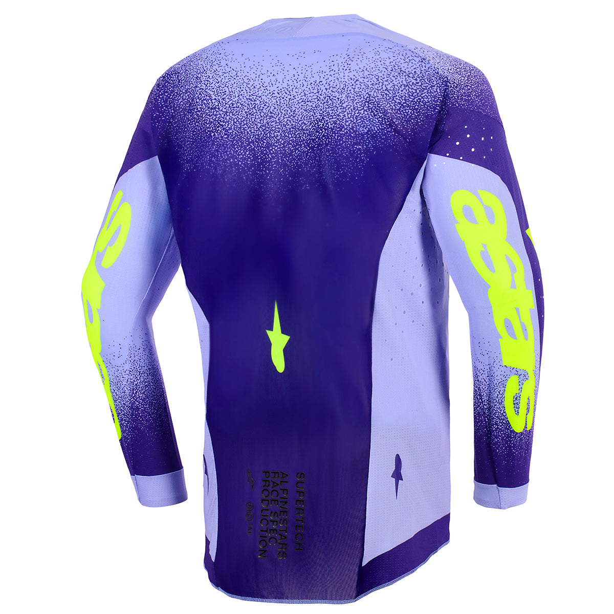 Supertech Scenz Jersey Purple Yellow Fluo